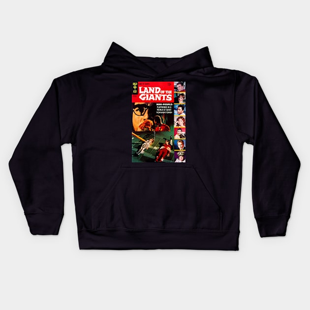 Land of the Giants Kids Hoodie by Scum & Villainy